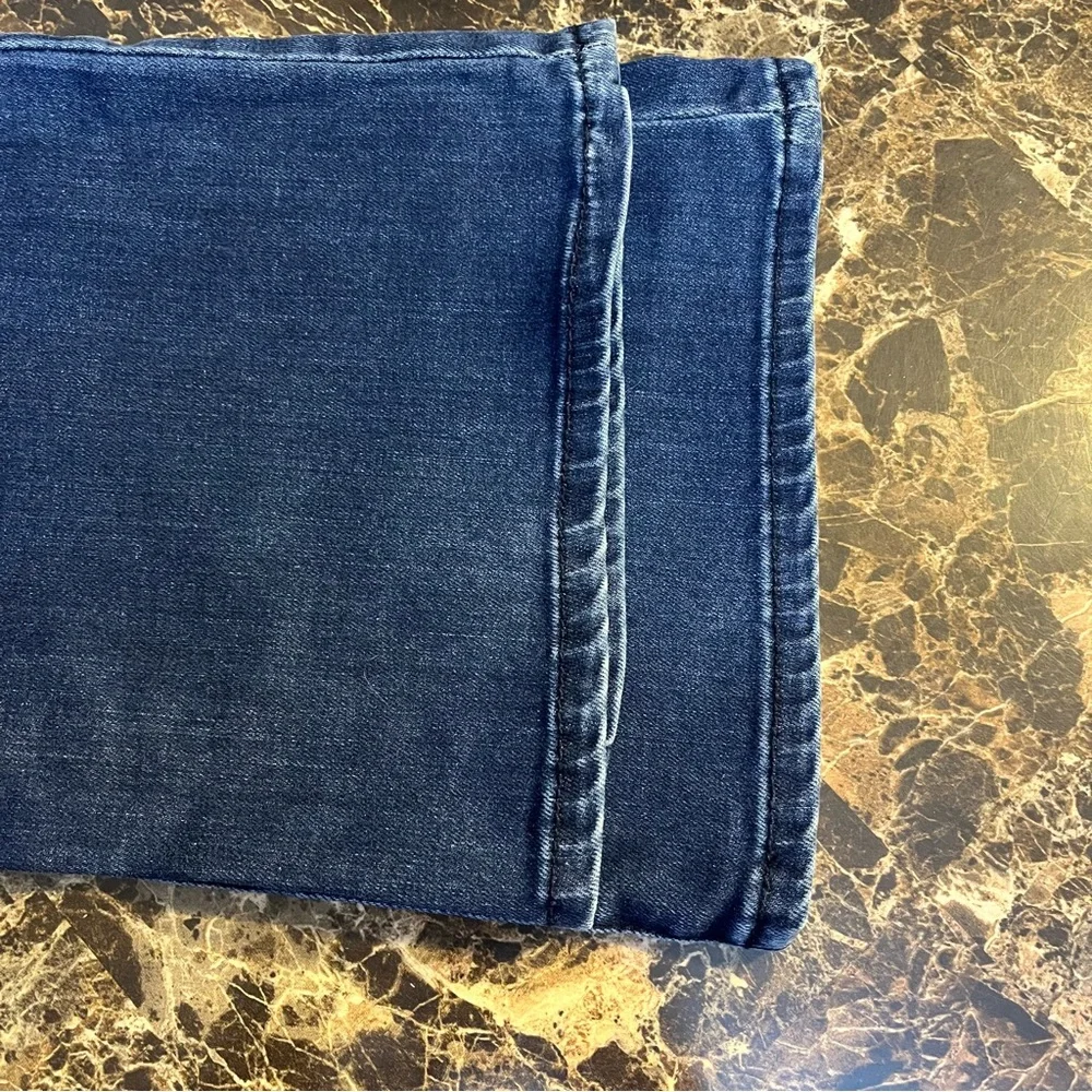 Calvin Klein Jeans Modern Boot Cut 29/8 Dark Wash Flared 5 Pockets Size 8 - Picture 11 of 12